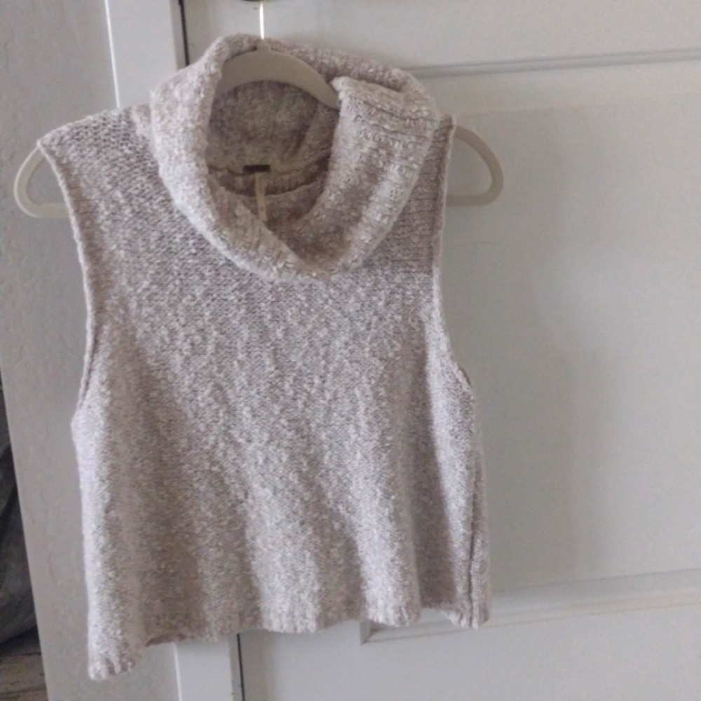 Free People sleeveless knit